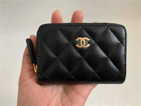 chanel boy zippy coin purse|Chanel key pouch.